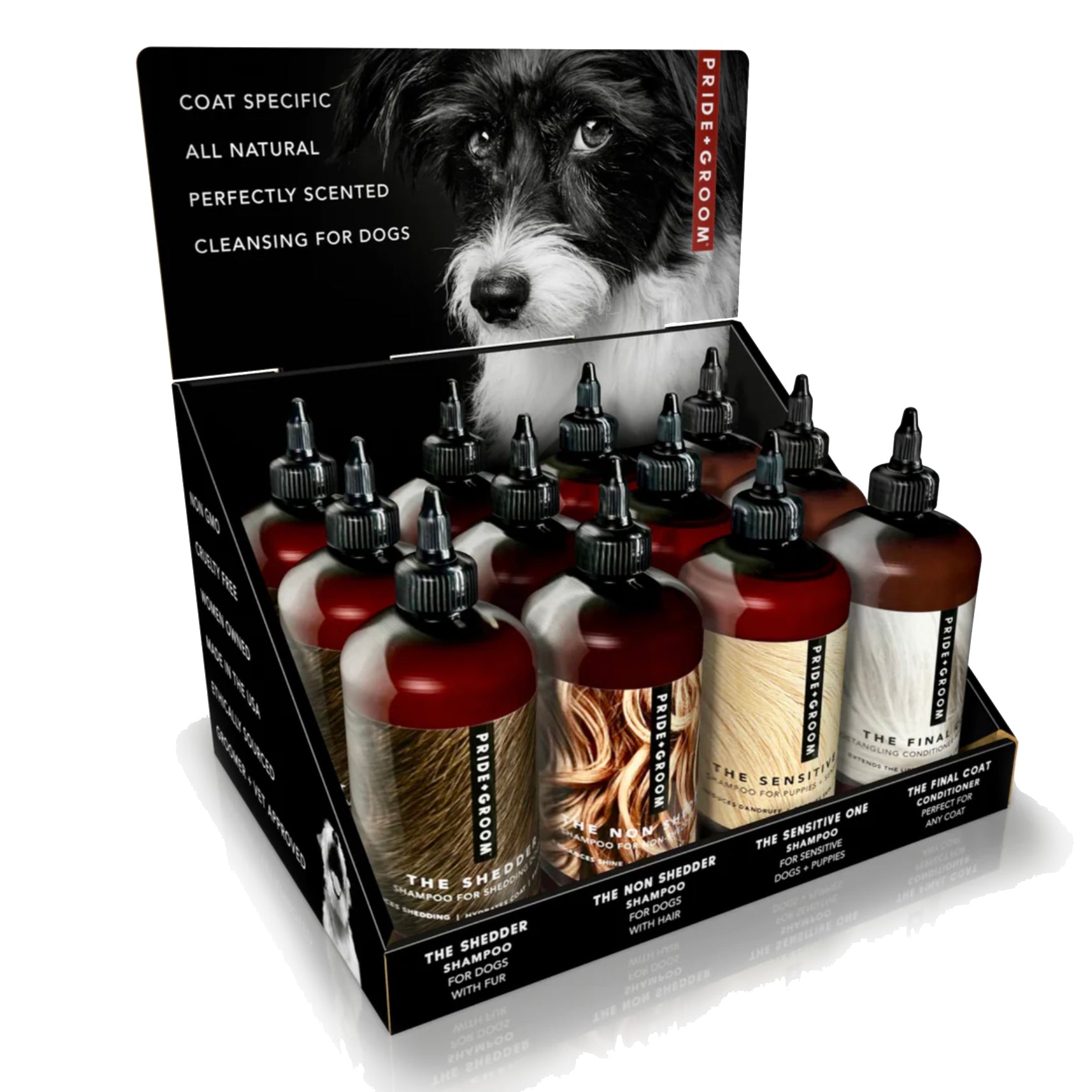COUNTERTOP DISPLAY WITH 16 OZ PRODUCT