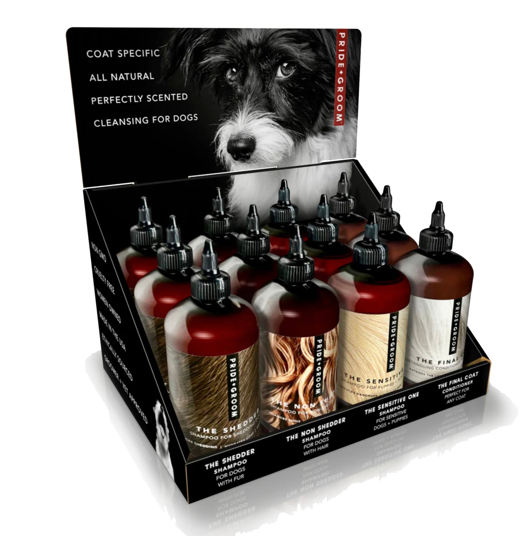 COUNTERTOP DISPLAY WITH 16 OZ PRODUCT