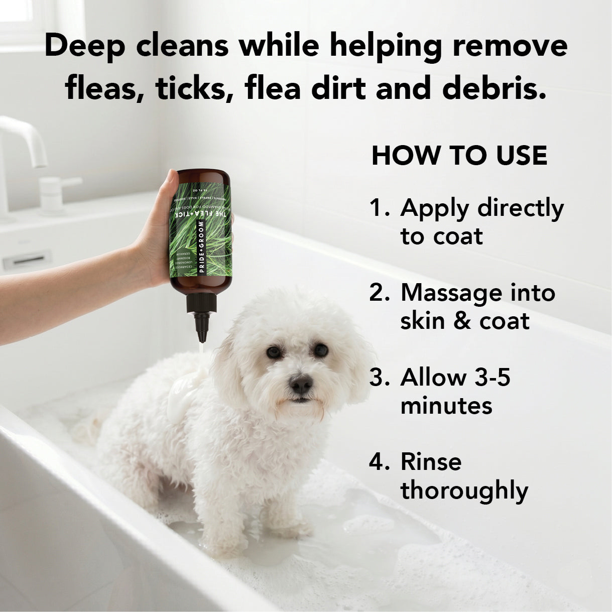 FLEA + TICK SHAMPOO