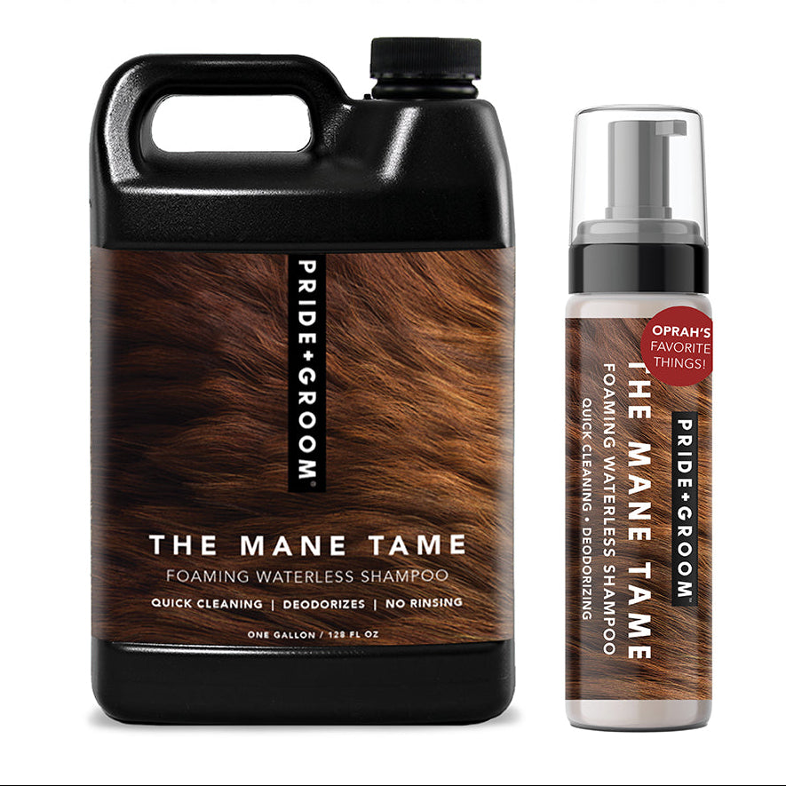 THE MANE TAME Waterless Dog & Cat Shampoo + Refillable Product