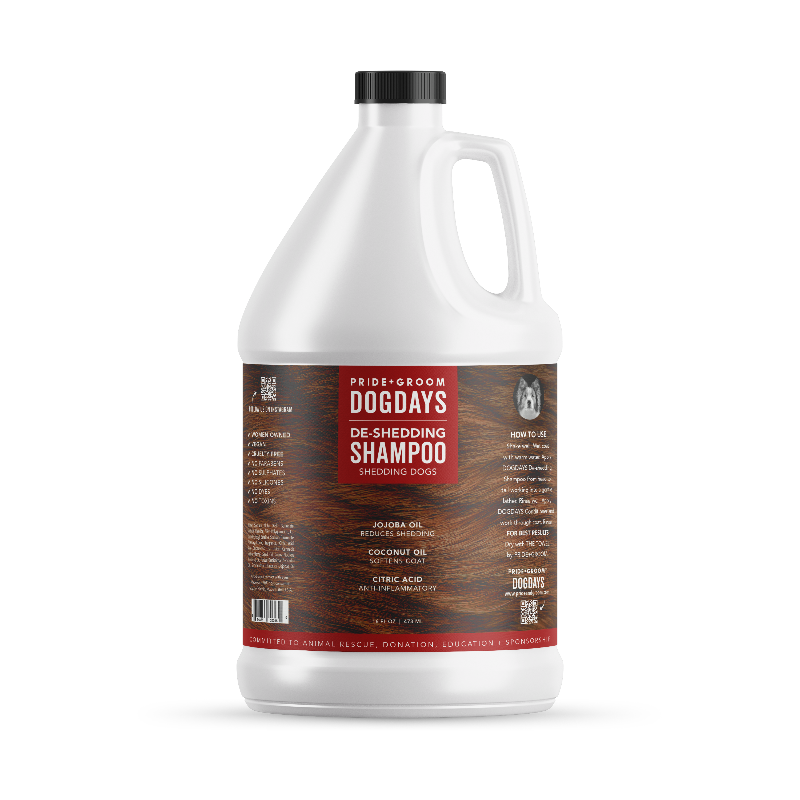 DOGDAYS De-Shedding Shampoo — Deep Moisturizing Deshedding Formula for Dogs