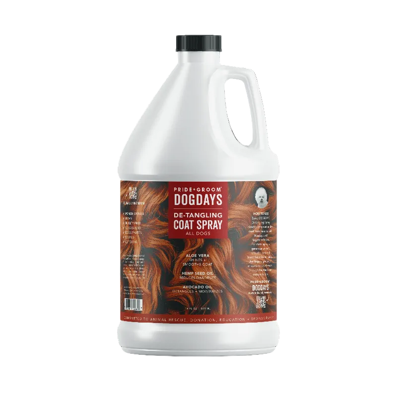 DOGDAYS Leave-In Detangling Spray — Hydrating, Frizz-Control Formula for All Coat Types