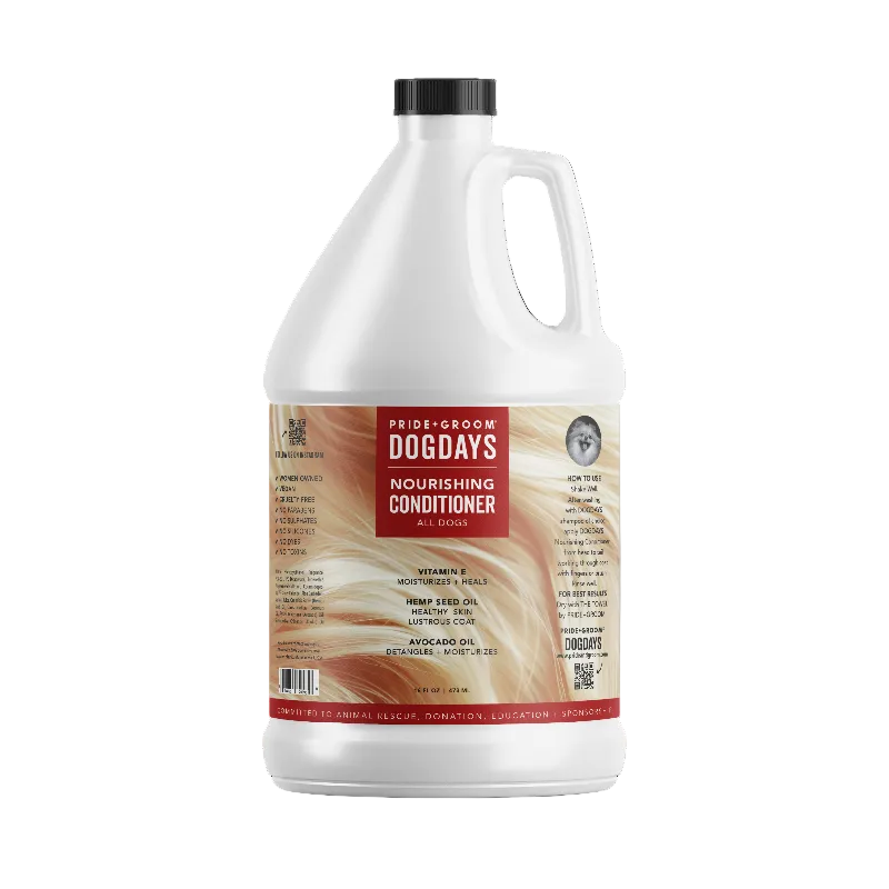 DOGDAYS Moisturizing Dog Conditioner — Hypoallergenic, Detangling, and Soothing for All Coat Types
